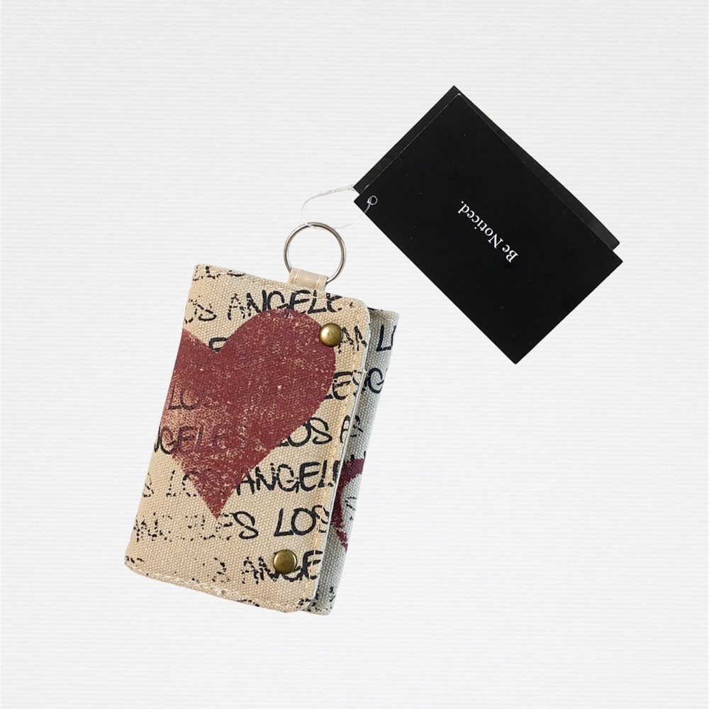 Robin Ruth Tri-Fold Canvas Los Angeles Novelty Wallet